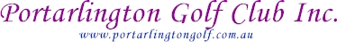 Welcome to Portarlington Golf Club