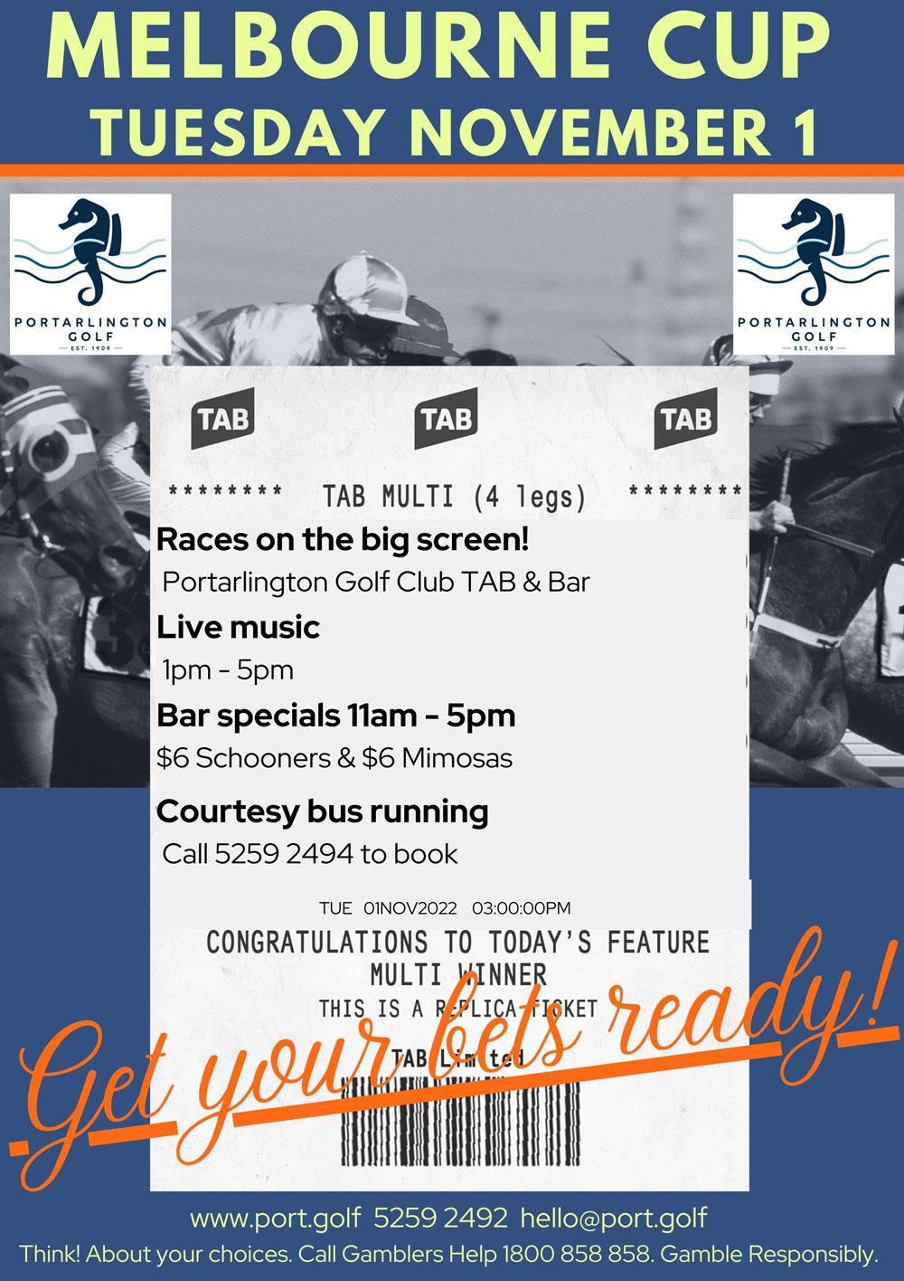 2022 10 news melb cup poster